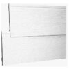 White Durasid External Embossed Cladding 167mm