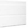 White Durasid External Embossed Cladding 333mm