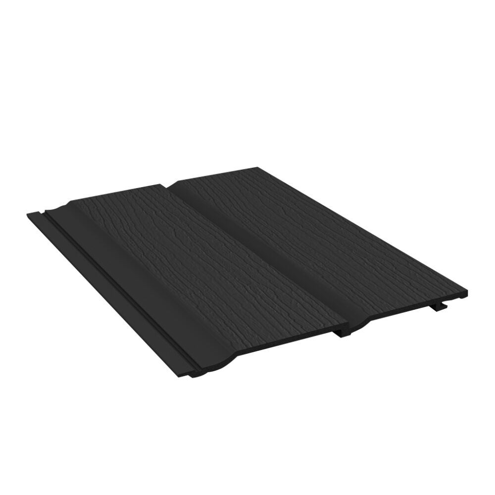 Anthracite Grey Durasid 333mm External Embossed Double Cladding 5m Length - Image 2