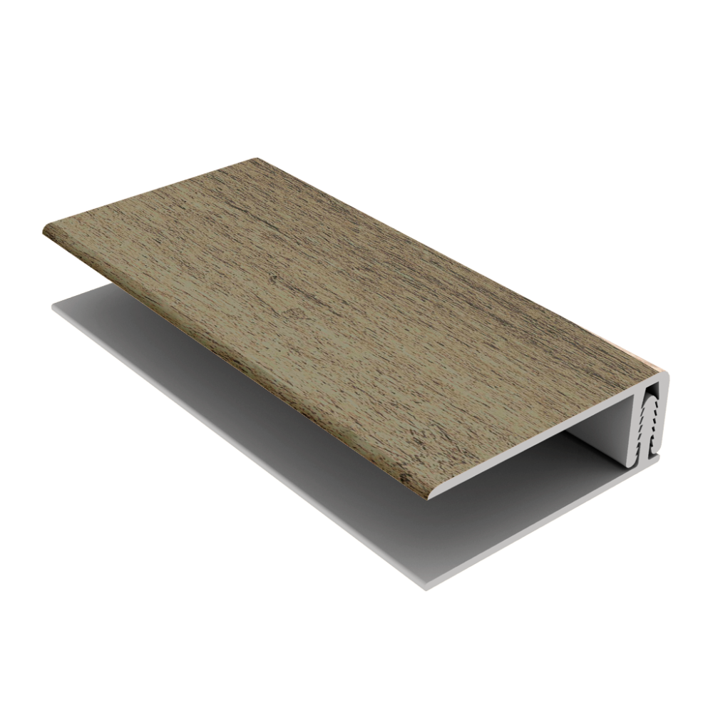 Grey Cedar-2-Part Edge Trim-3m