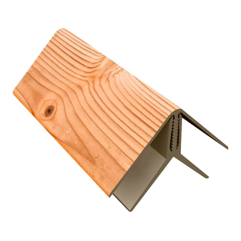 Siberian Larch-2-Part Internal / External Corner Trim-Upvc-3m