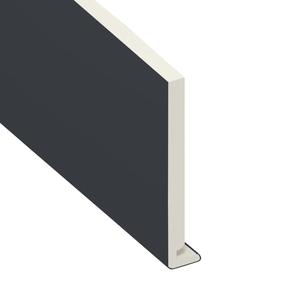 Anthracite Grey Full Replacement Fascia Board 18mm Thickness 150mm x 5m-Smooth Finish