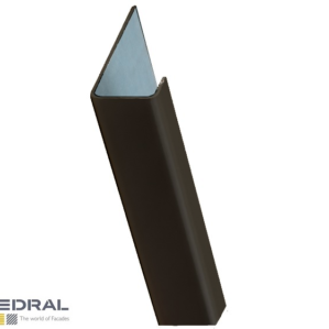CEDRAL-Cladding Connection Profile 3m-Forest Grey-C60