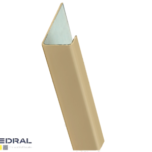 CEDRAL-Cladding Connection Profile 3m-Sand Yellow-C71