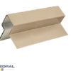 CEDRAL-Click-Cladding External Corner-Symmetric Trim 3m-Vanilla White-C02