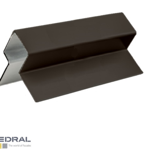 CEDRAL-Click External Corner Trim 3m-Forest Grey-C60