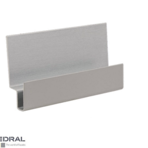 CEDRAL-Click-Cladding Lintel Profile 3m-Silver Grey-C51