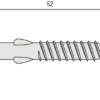 CEDRAL Colour Coded Screws | 4.8 x 38mm PK-50-Forest Grey-C60 - Image 2