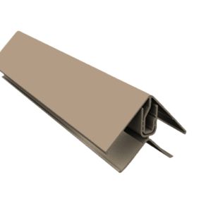 Barnwood Grey-Aluminium 2-Part Internal / External Corner Trim-3m