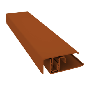 Red Cedar-Aluminium-2-Part Edge Trim-3m