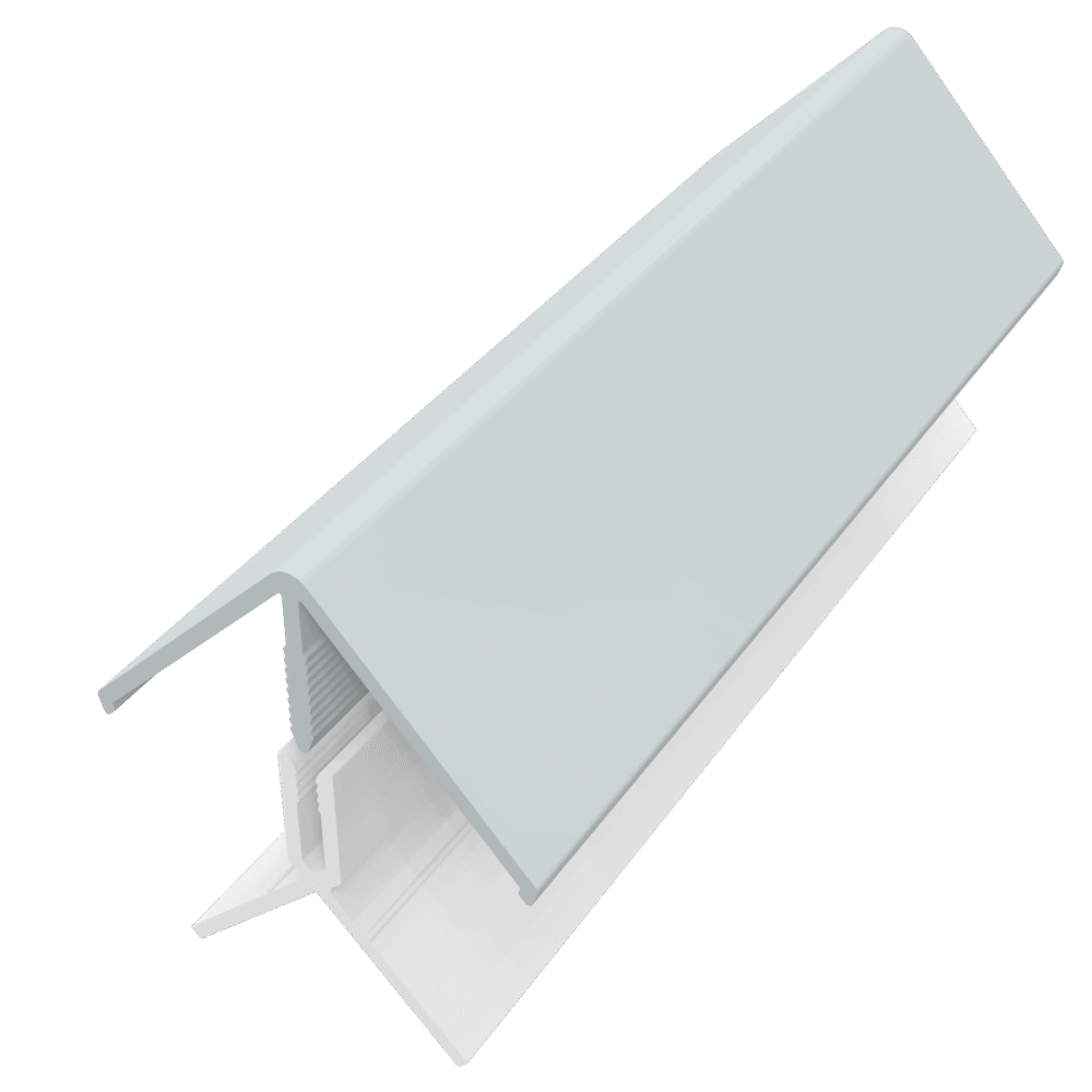 Pale Blue Fortex 90° External 2 Part Corner Trim