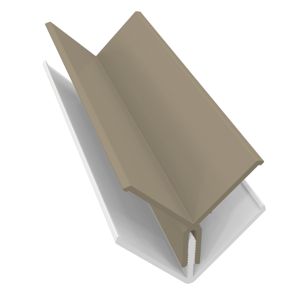Argyl Brown Fortex 90° Internal 2 Part Corner Trim