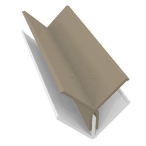 Argyl Brown Fortex 90° Internal 2 Part Corner Trim