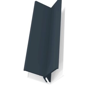 Anthracite Grey Fortex 90° Internal 2 Part Corner Trim