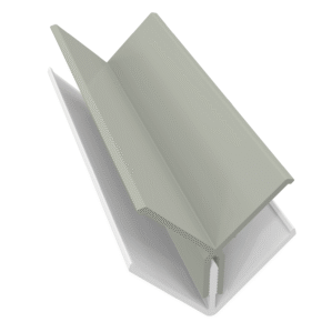 Misty Grey Fortex 90° Internal 2 Part Corner Trim