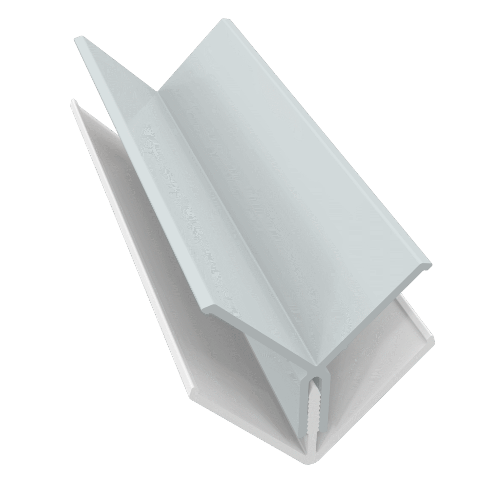 Pale Blue Fortex 90° Internal 2 Part Corner Trim