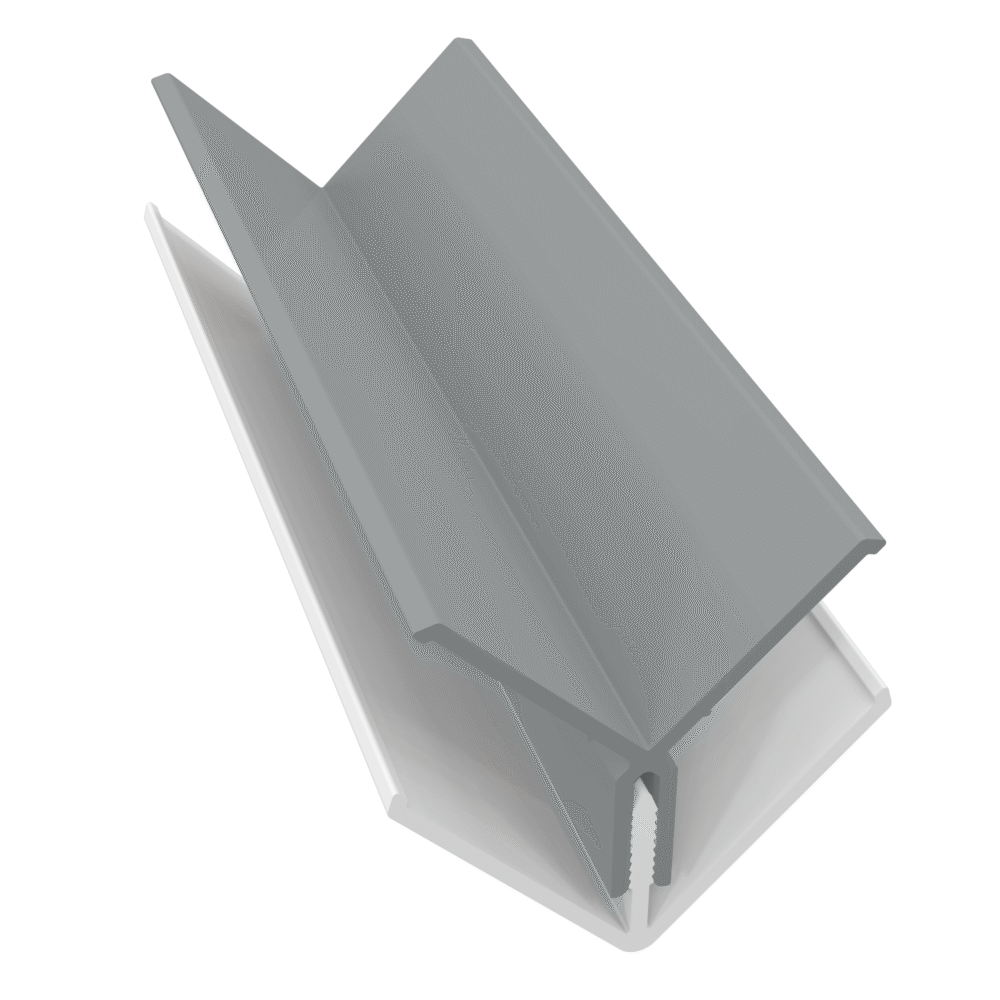 Storm Grey Fortex 90° Internal 2 Part Corner Trim