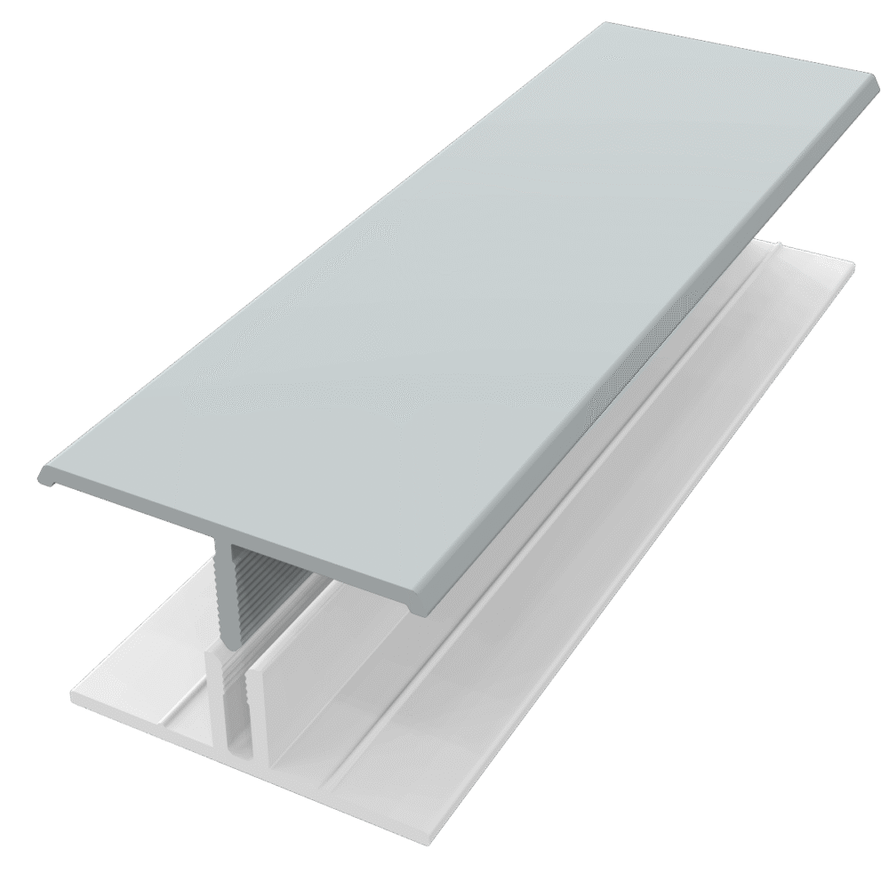 Pale Blue Fortex 2 Part Jointing Trim