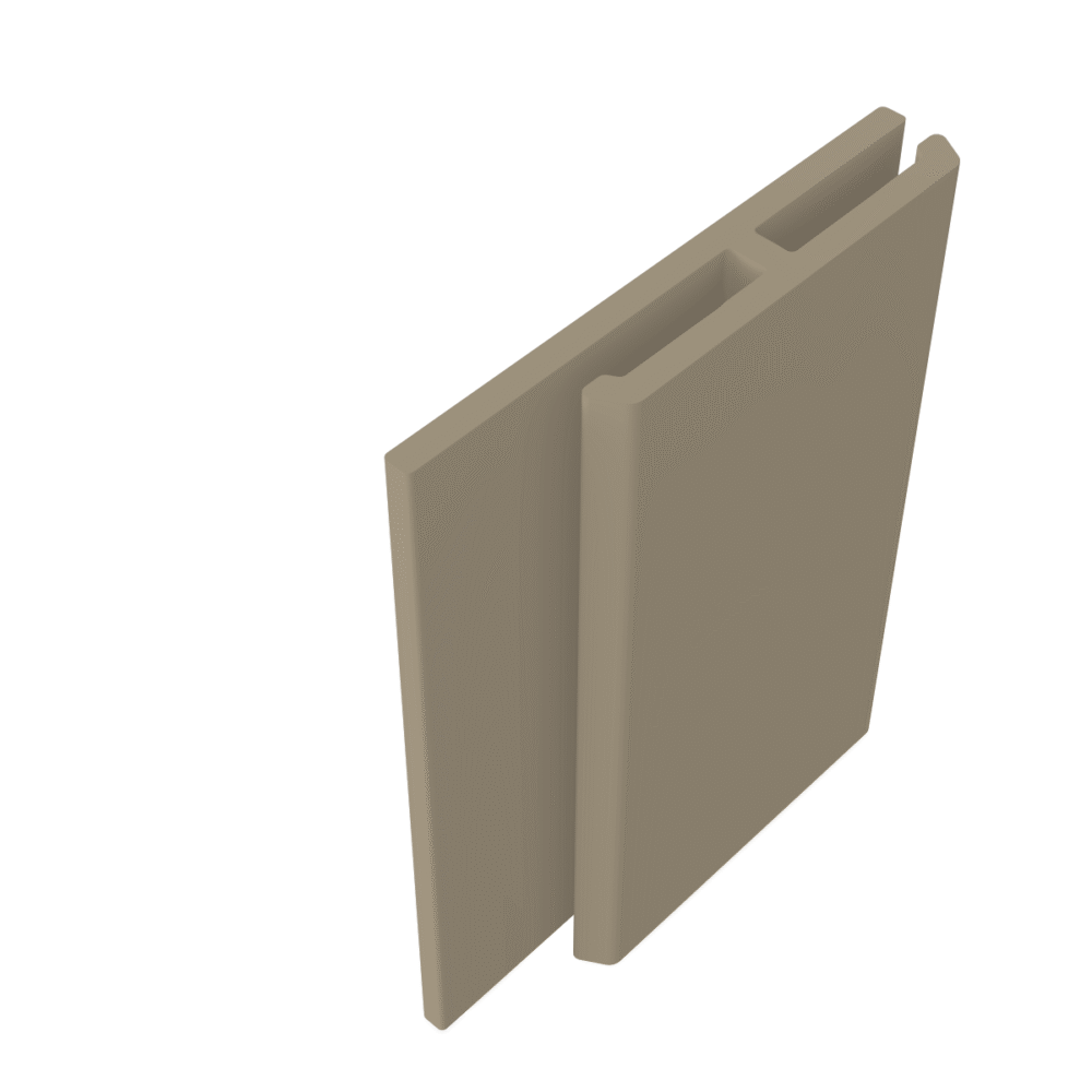 Argyl Brown Fortex Reveal Liner H Joint Trim
