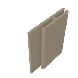 Argyl Brown Fortex Reveal Liner H Joint Trim