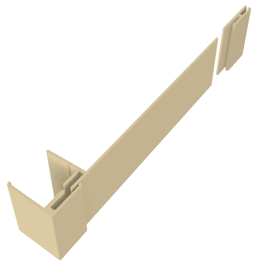 Cappuccino Fortex Reveal Liner H Joint Trim - Image 2