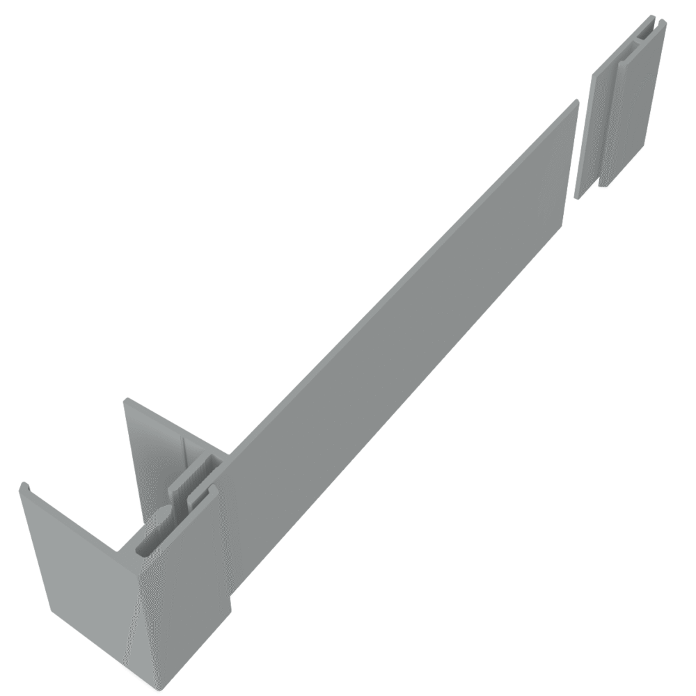 Storm Grey Fortex Reveal Liner H Joint Trim - Image 2