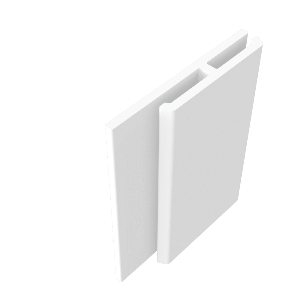 White Fortex Reveal Liner H Joint Trim