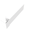 White Fortex 2 Part Reveal Liner Trim