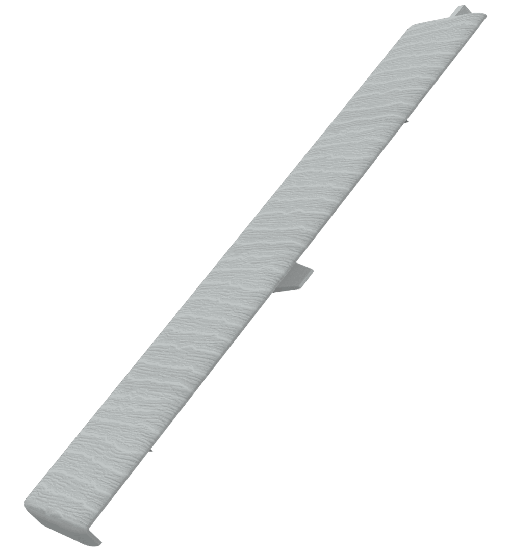 Misty Grey Fortex 170mm Butt Jointing Trim