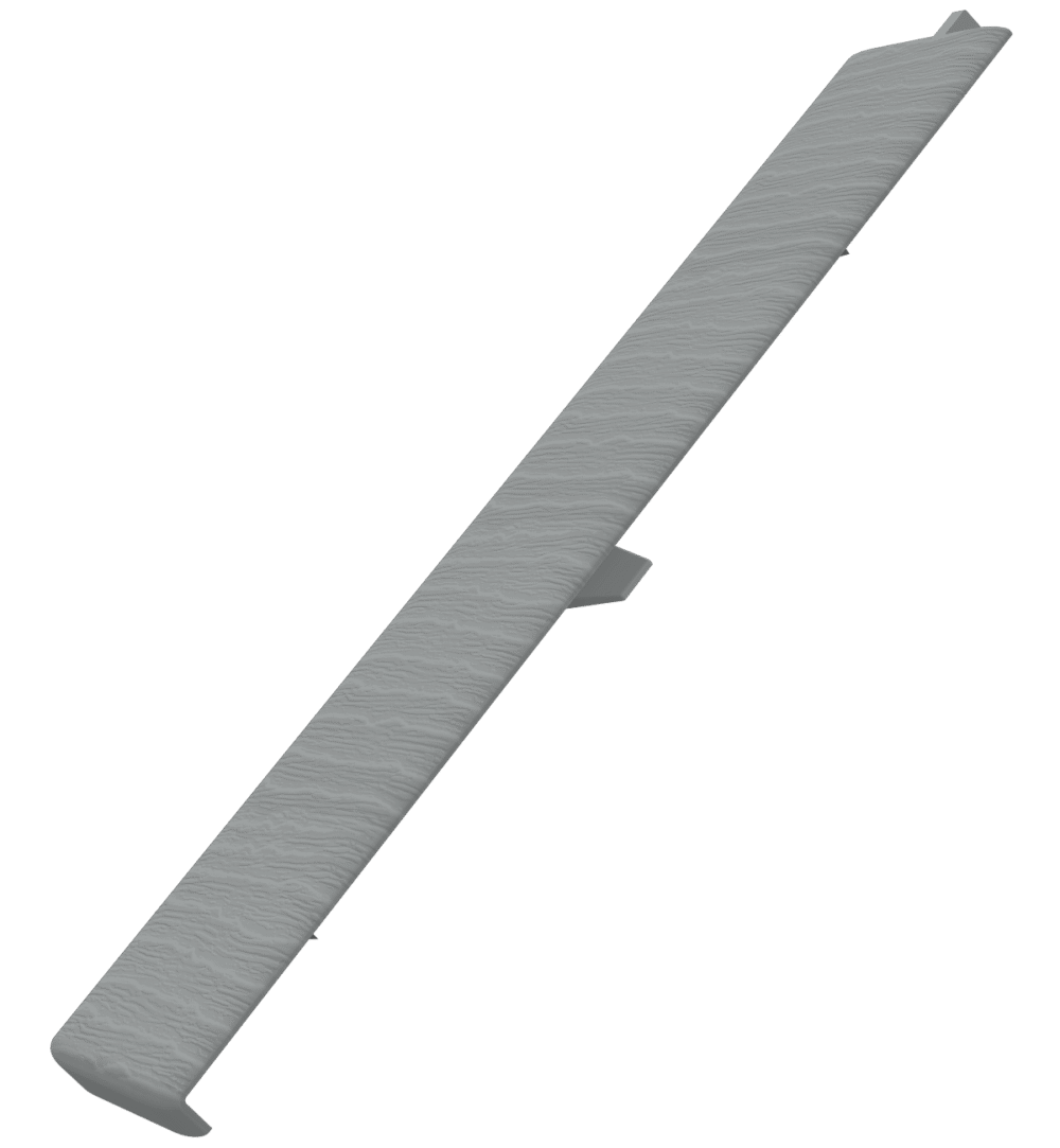 Storm Grey Fortex 170mm Butt Jointing Trim