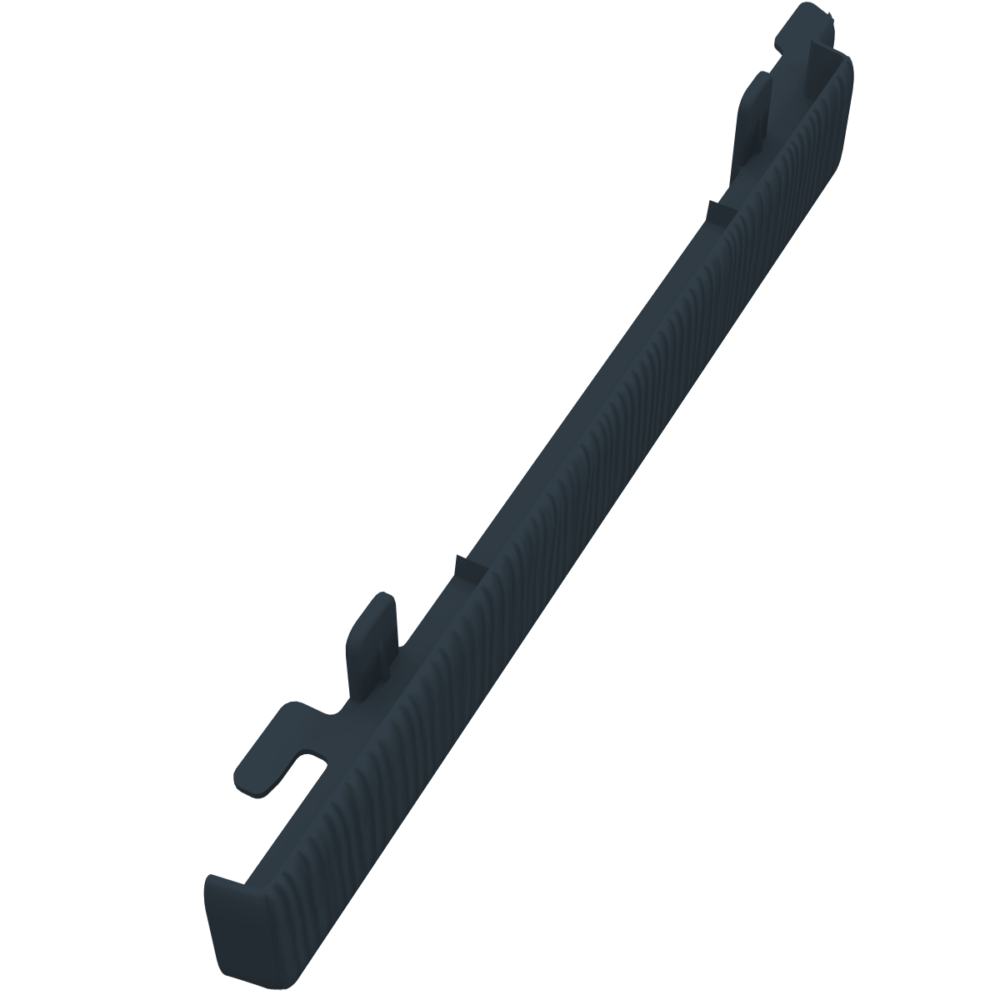 Anthracite Grey Fortex 182mm Shadow Gap Butt Jointing Trim - Image 2
