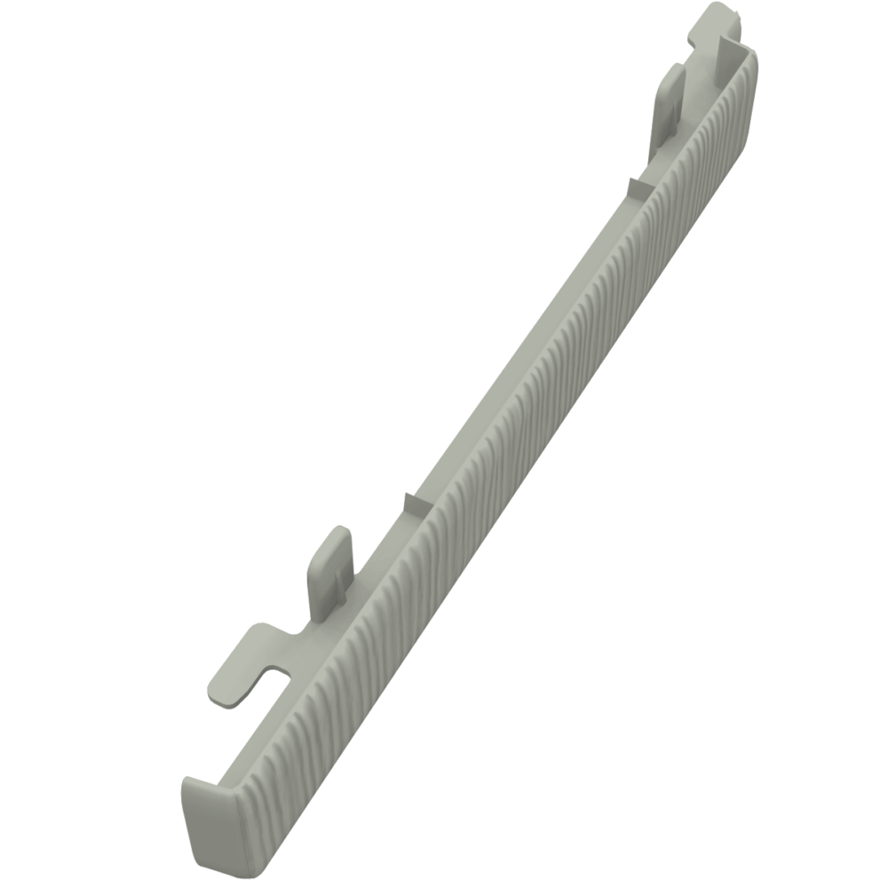 Misty Grey Fortex 182mm Shadow Gap Butt Jointing Trim - Image 2