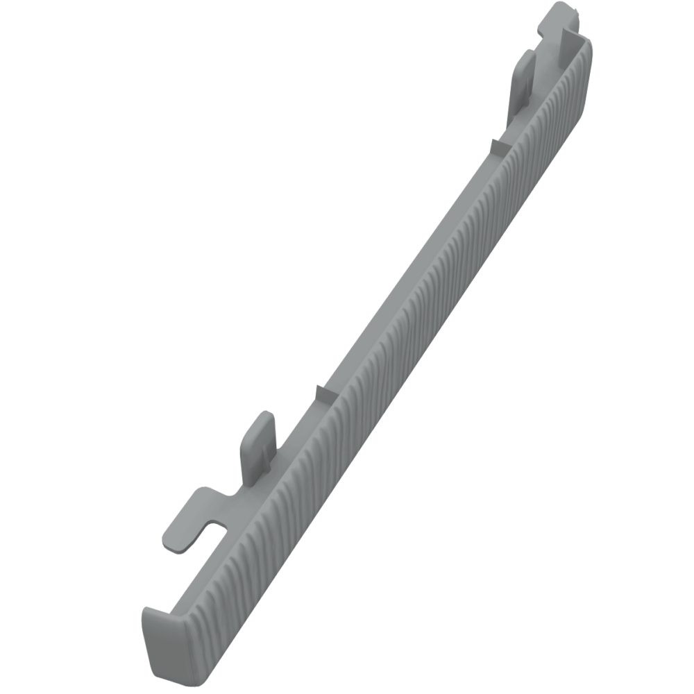 Storm Grey Fortex 182mm Shadow Gap Butt Jointing Trim - Image 2