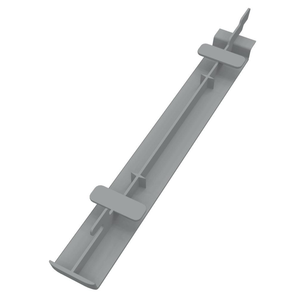 Storm Grey Fortex 182mm Shadow Gap Butt Jointing Trim - Image 3