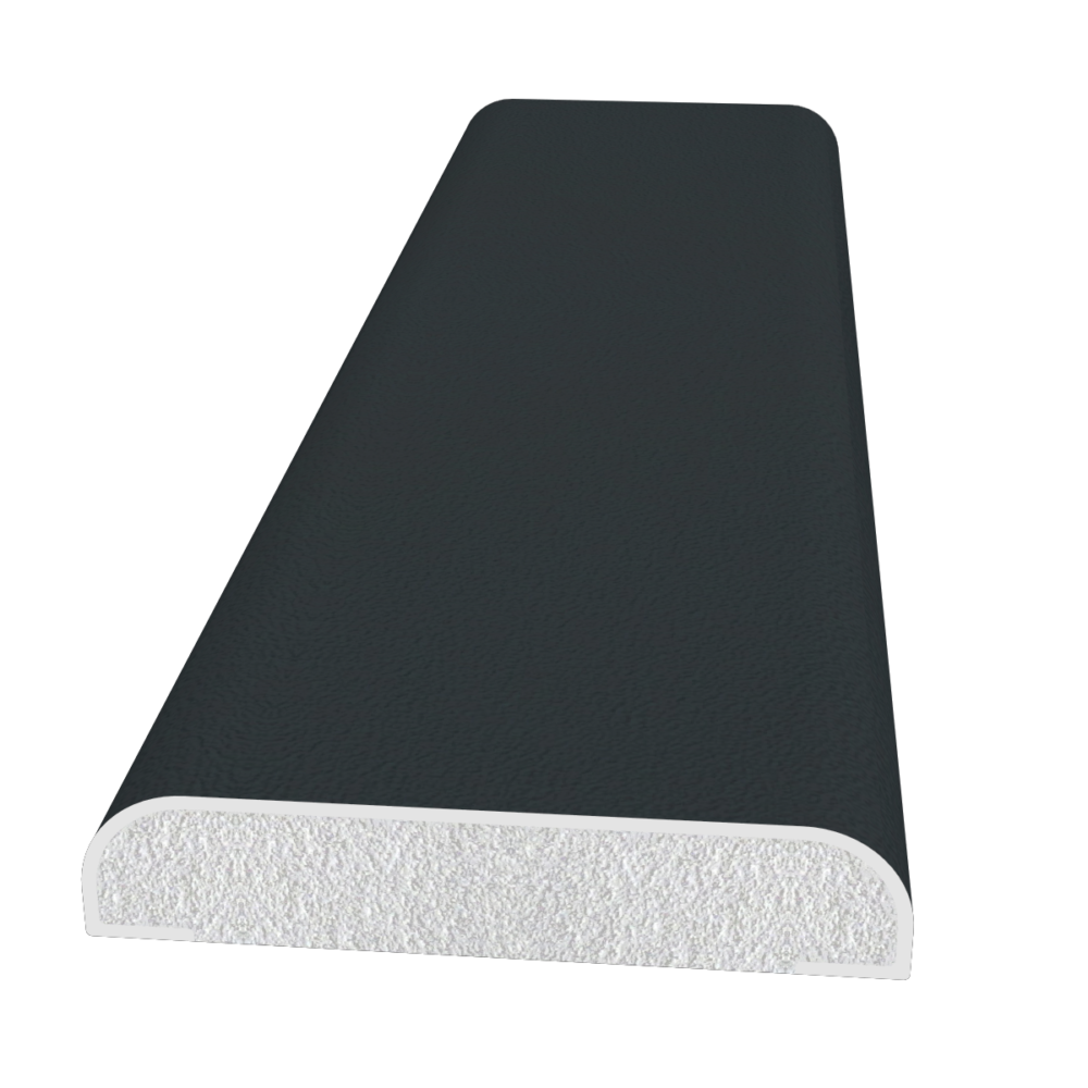 Anthracite Grey Smooth D Section 28mm - Image 3
