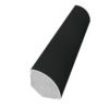 Black Matt-Smooth 19mm Quadrant - Image 3