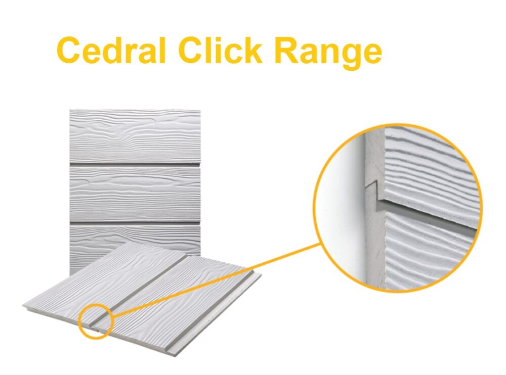 CEDRAL-Click Cladding Textured-Smooth Finish External Cladding-Cream White-C07 - Image 4