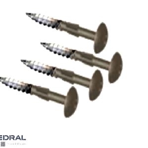 CEDRAL Colour Coded Screws- 4.8 x 38mm PK 50-Vanilla White-C02