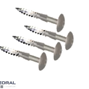 CEDRAL Colour Coded Screws | 4.8 x 38mm PK-50-Silver Grey-C51