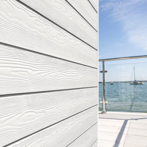 CEDRAL-Click Cladding Textured-Smooth Finish External Cladding-Silver Grey-C51