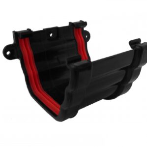 Black Ogee Guttering