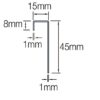 CEDRAL-Cladding Connection Profile 3m-Silver Grey-C51 - Image 3
