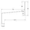 Fortex Aluminium Drip Trim - Image 2