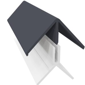 Slate Grey Fortex 90° External 2 Part Corner Trim