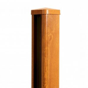 Golden Oak Grained Post Cap