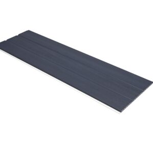 Anthracite Grey Subtle Grained Finish-Hollow Soffit Board-300mm x 5m