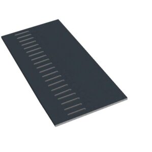 Anthracite Grey-Vented Soffit Boards x 5m-Subtle Grained