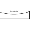 Brown Vinyl Upvc-Concave Fencing Panel 1828mm - Image 2