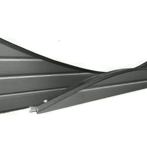 Carbon Grey Upvc-Concave Fencing Panel 1828mm Wide