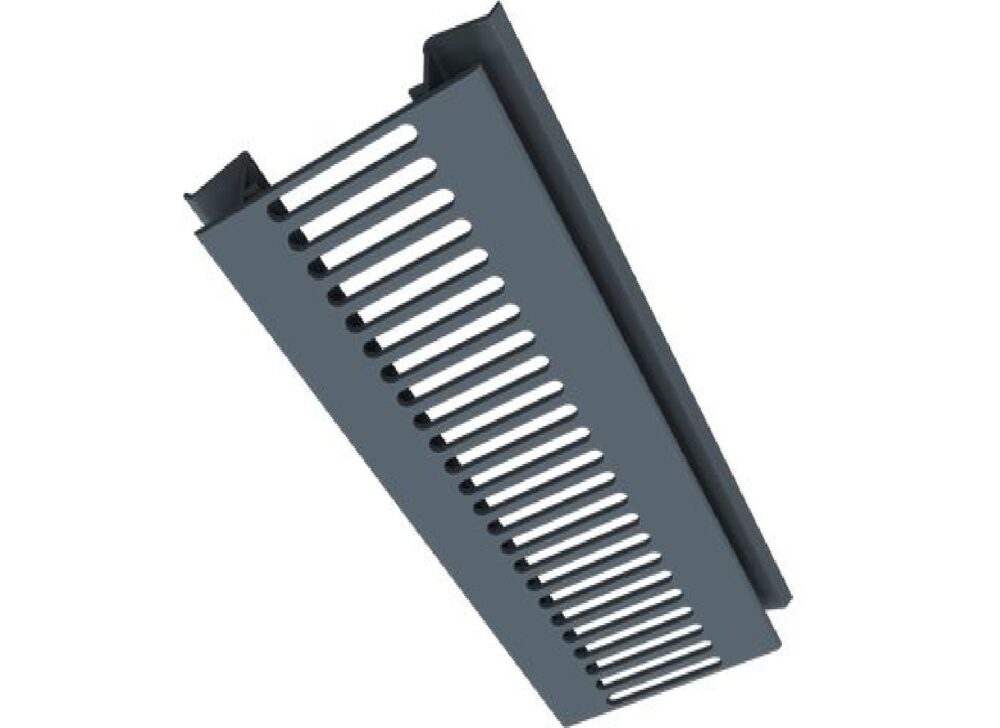 Anthracite Grey Smooth Finish-continuous Vent Trim-5m
